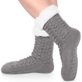 Moon Wood Slipper Socks Cozy Fuzzy Socks for Women Non Slip Cabin Socks Fluffy Warm Winter Socks Home Socks